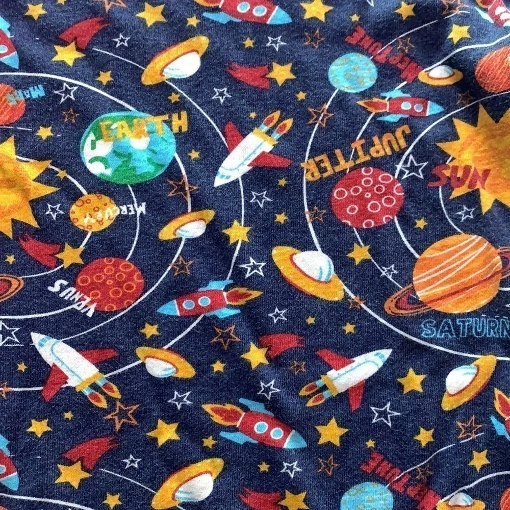 Children’s Place planets solar system long sleeve kids shirt 14 boys